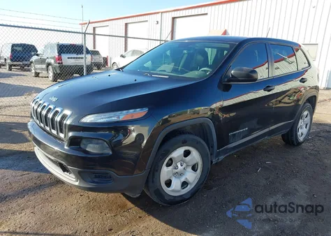2014 Jeep Cherokee Sport from USA, damaged, VIN 1C4PJMAB4EW215954